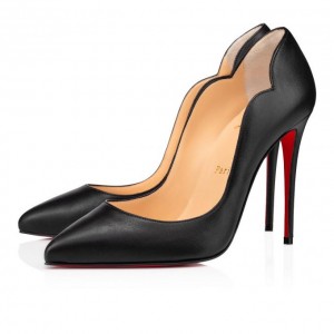 Christian Louboutin Hot Chick 100 Nappa Pumps Stiletto Kadın Siyah | Türkiye JI6-47764V2