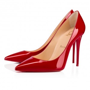 Christian Louboutin Kate 100 100 Patent Pumps Stiletto Kadın Kırmızı | Türkiye KE8-54695A3