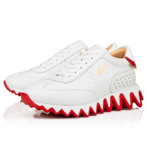 Christian Louboutin Loubishark Calf Sneakers Spor Ayakkabı Kadın Beyaz | Türkiye SF0-05780C7