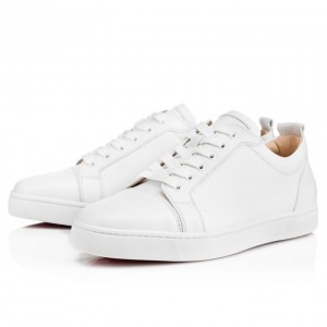 Christian Louboutin Louis Junior 000 Calf Sneakers Spor Ayakkabı Erkek Beyaz | Türkiye DV2-71117H2