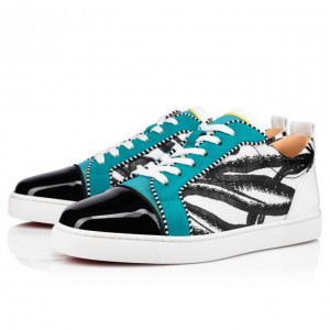 Christian Louboutin Louis Junior Orlato Cotton Sneakers Spor Ayakkabı Erkek Renkli | Türkiye BG3-84178E0