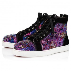 Christian Louboutin Louis Orlato Bling Bang Version Strass Sneakers Spor Ayakkabı Erkek Renkli | Türkiye AV7-94549L6