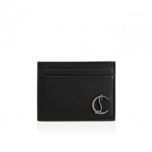 Christian Louboutin M Kios Classic Leather Card Holder Kartlık Erkek Siyah | Türkiye YA0-01530A5