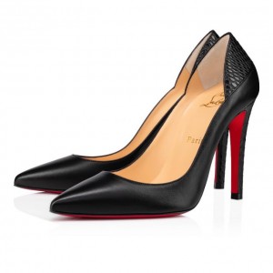 Christian Louboutin Maastricht 100 Nappa Pumps Stiletto Kadın Siyah | Türkiye SF6-77177F7