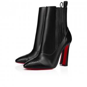 Christian Louboutin Me In The 90s 100 Calf Boots Bot Kadın Siyah | Türkiye TW5-81168T4