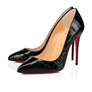 Christian Louboutin Pigalle Follies 100 Calf Pumps Stiletto Kadın Siyah | Türkiye XY2-77337Q5