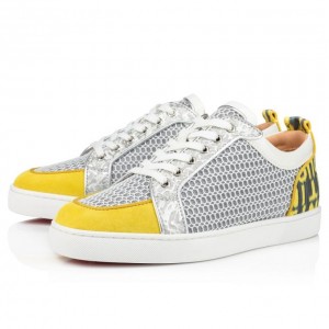 Christian Louboutin Rantulow Orlato Version Creative Fabric Sneakers Spor Ayakkabı Erkek Renkli | Türkiye JI0-43954C6