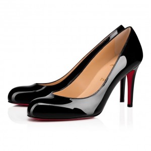 Christian Louboutin Simple Pump 085 85 Patent Pumps Stiletto Kadın Siyah | Türkiye DJ2-96819X9