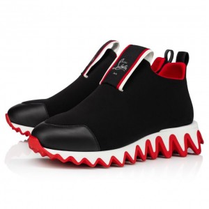 Christian Louboutin Tiketa Calf Sneakers Spor Ayakkabı Kadın Siyah | Türkiye RY0-10971I0