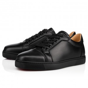 Christian Louboutin Vieira 000 Calf Sneakers Spor Ayakkabı Kadın Siyah | Türkiye NB1-72307O0