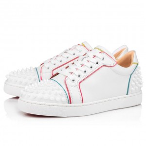 Christian Louboutin Vieira 2 Calf Sneakers Spor Ayakkabı Kadın Beyaz Renkli | Türkiye EZ1-87478H3