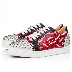 Christian Louboutin Vieira 2 Orlato Version Patent Sneakers Spor Ayakkabı Kadın Kırmızı | Türkiye GJ2-87178S2