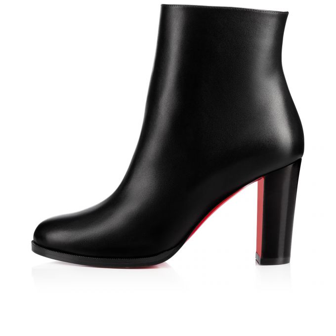 Christian Louboutin Adox 085 85 Lucido Calf Boots Bot Kadın Siyah | Türkiye MD1-42754W3