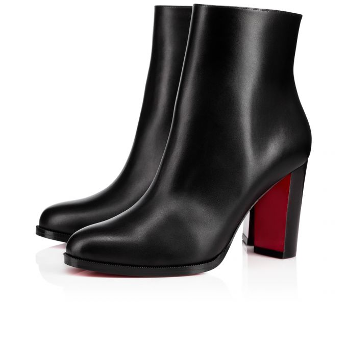 Christian Louboutin Adox 085 85 Lucido Calf Boots Bot Kadın Siyah | Türkiye MD1-42754W3