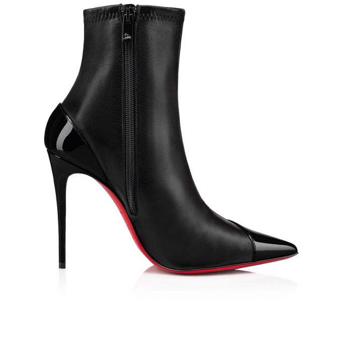 Christian Louboutin Bibooty 100 Nappa Boots Bot Kadın Siyah | Türkiye PG3-93709O4