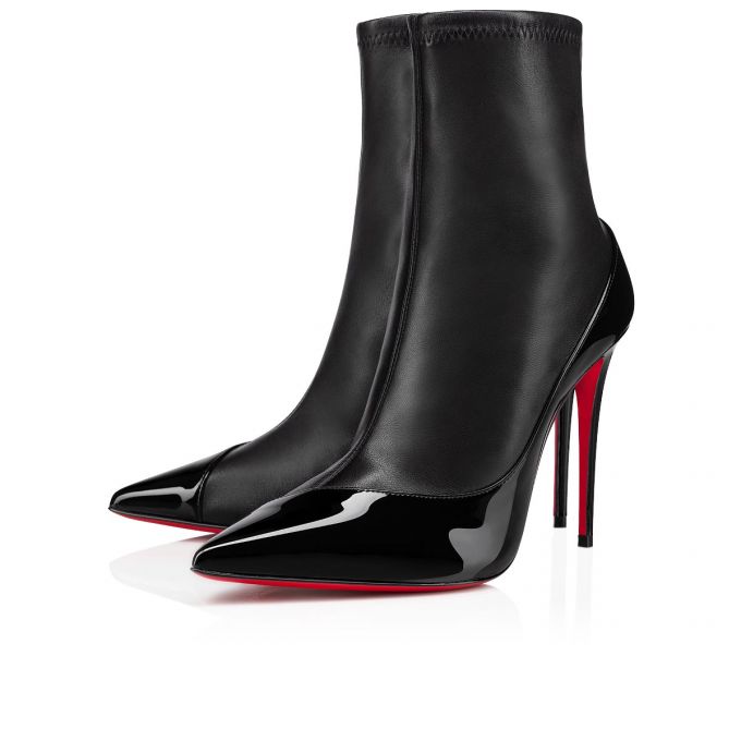 Christian Louboutin Bibooty 100 Nappa Boots Bot Kadın Siyah | Türkiye PG3-93709O4