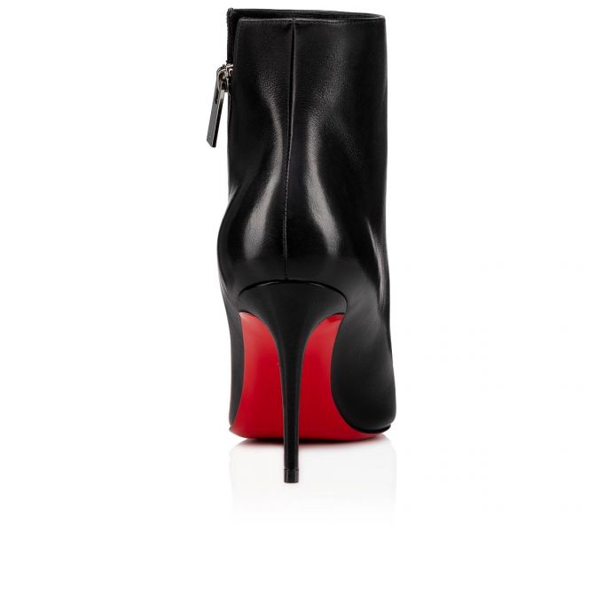 Christian Louboutin Birgikate 85 Calf Boots Bot Kadın Siyah | Türkiye BN9-03590E7