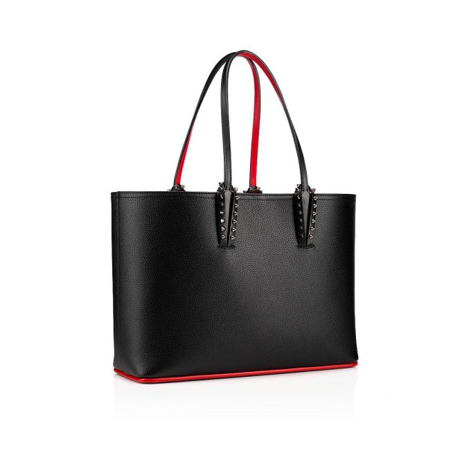 Christian Louboutin Cabata Small Calf Tote Bags Tote Çanta Kadın Siyah | Türkiye YB5-55175E4