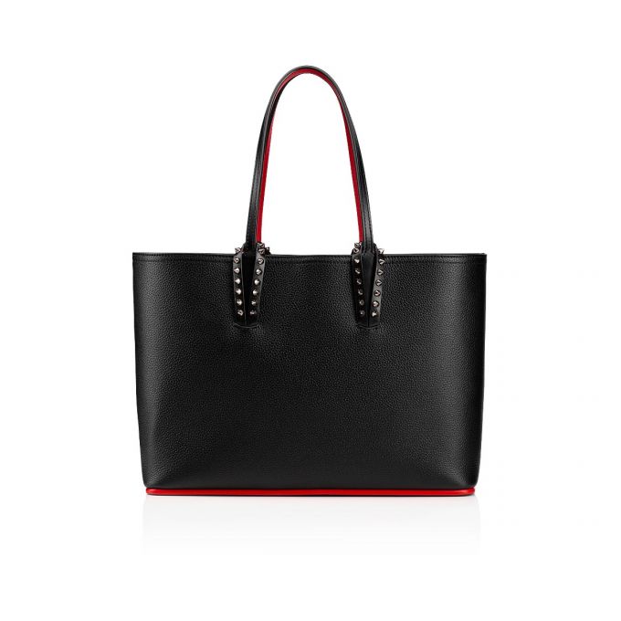 Christian Louboutin Cabata Small Calf Tote Bags Tote Çanta Kadın Siyah | Türkiye YB5-55175E4