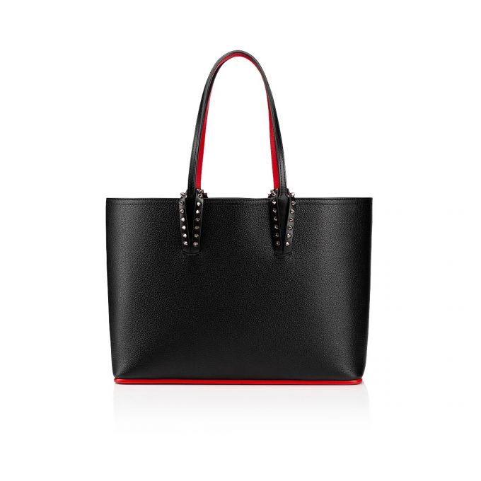 Christian Louboutin Cabata Small Calf Tote Bags Tote Çanta Kadın Siyah | Türkiye YB5-55175E4