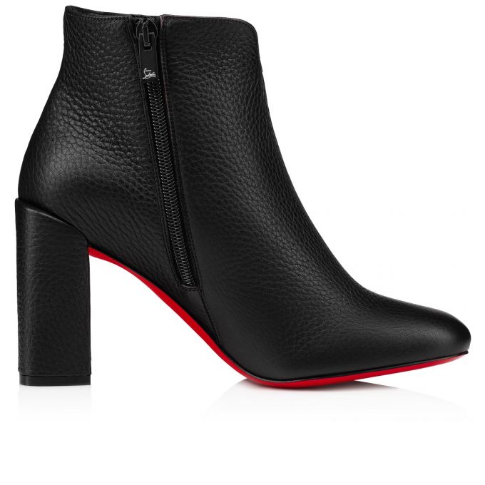 Christian Louboutin Castarika 85 Calf Boots Bot Kadın Siyah | Türkiye HQ5-79907B7