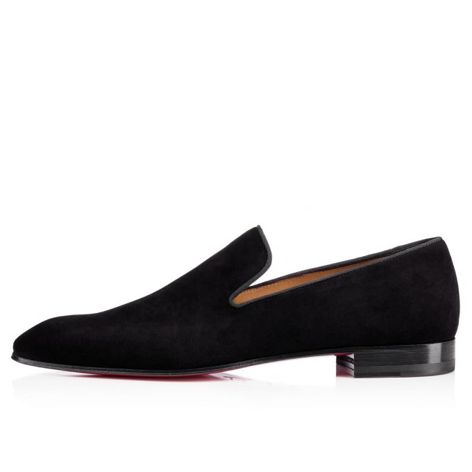 Christian Louboutin Dandelion 000 Veau Velours Loafer Makosen Erkek Siyah | Türkiye WN8-13681E5