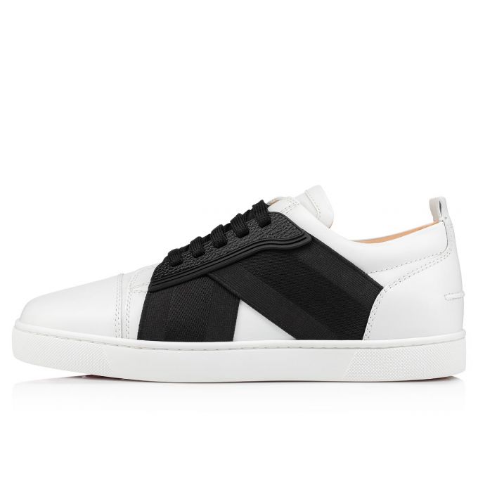 Christian Louboutin Elastikid Calf Sneakers Spor Ayakkabı Erkek Beyaz | Türkiye PP7-90569G7