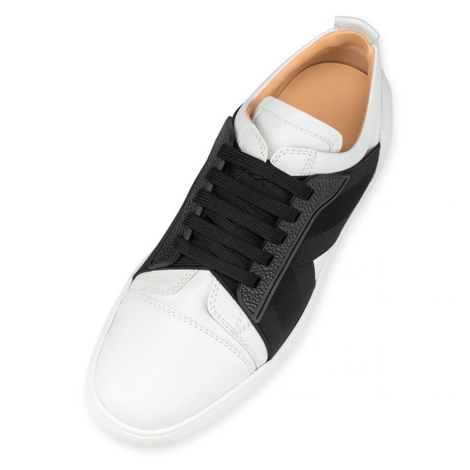 Christian Louboutin Elastikid Calf Sneakers Spor Ayakkabı Erkek Beyaz | Türkiye PP7-90569G7