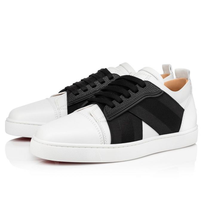 Christian Louboutin Elastikid Calf Sneakers Spor Ayakkabı Erkek Beyaz | Türkiye PP7-90569G7