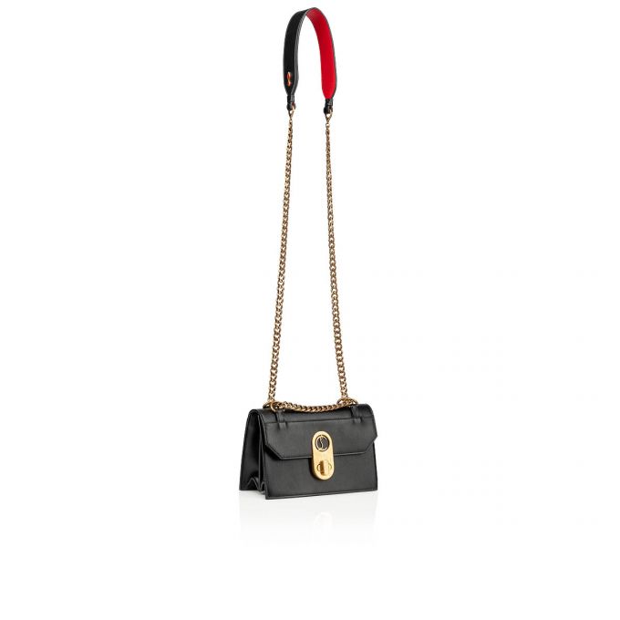 Christian Louboutin Elisa Mini Classic Leather Cross Body Bags Atlet Çanta Kadın Siyah | Türkiye AD6-94919W1