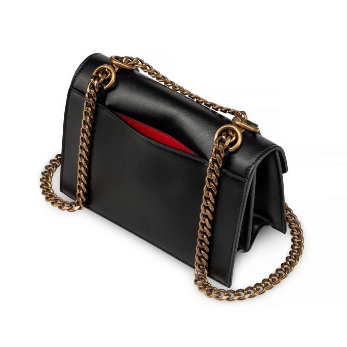 Christian Louboutin Elisa Mini Classic Leather Cross Body Bags Atlet Çanta Kadın Siyah | Türkiye AD6-94919W1