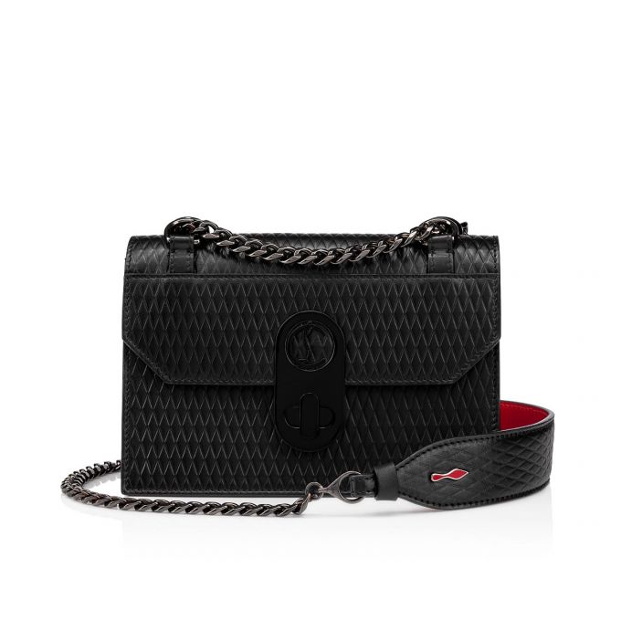 Christian Louboutin Elisa Mini Creative Leather Cross Body Bags Atlet Çanta Kadın Siyah | Türkiye TI4-07670A0