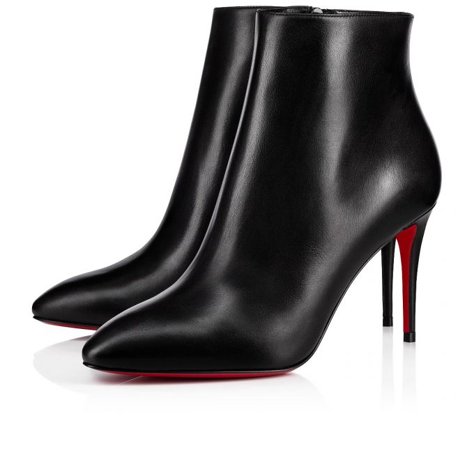 Christian Louboutin Eloise Booty 085 85 Calf Boots Bot Kadın Siyah | Türkiye ZS5-28832P5