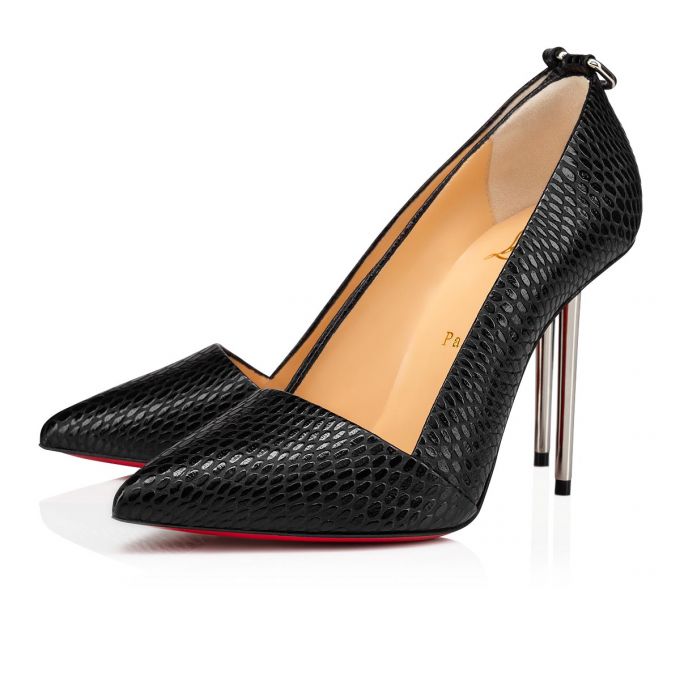 Christian Louboutin Epic Et Pointe 100 Calf Pumps Stiletto Kadın Siyah | Türkiye PL6-78947R0