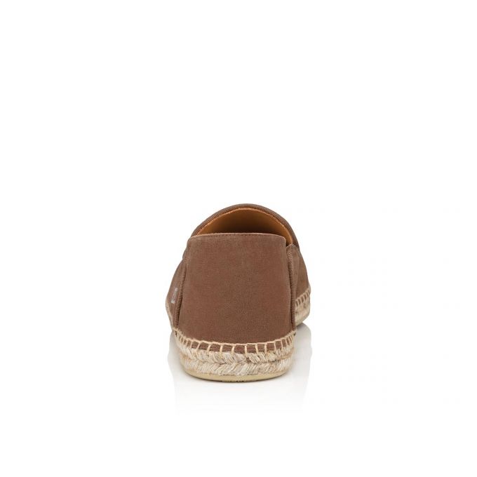 Christian Louboutin Espadon Calf Espadriller Espadriller & Sandaletler Erkek Kahverengi | Türkiye IU6-79907O2