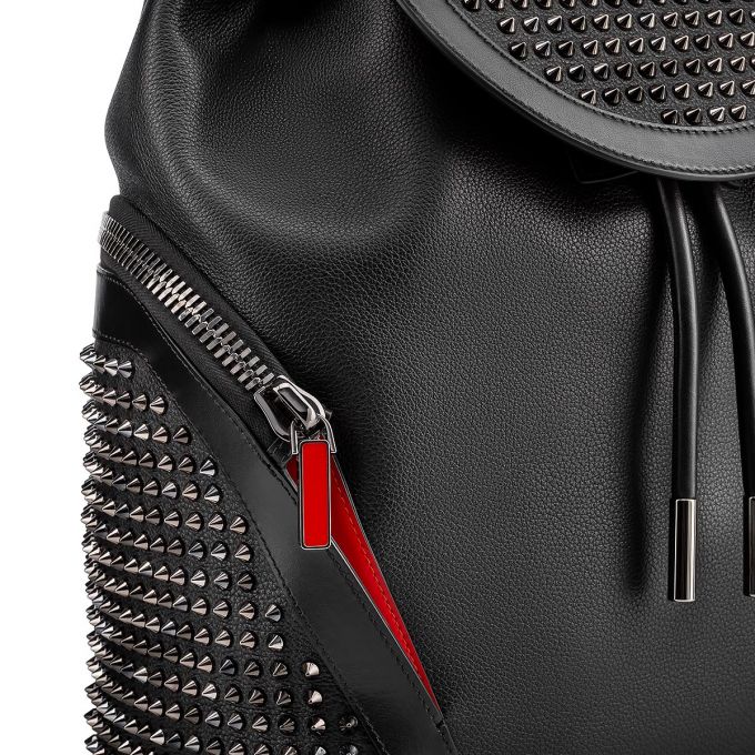 Christian Louboutin Explorafunk Calfskin Backpack Sırt Çantası Erkek Siyah Renkli | Türkiye XG9-20982U6