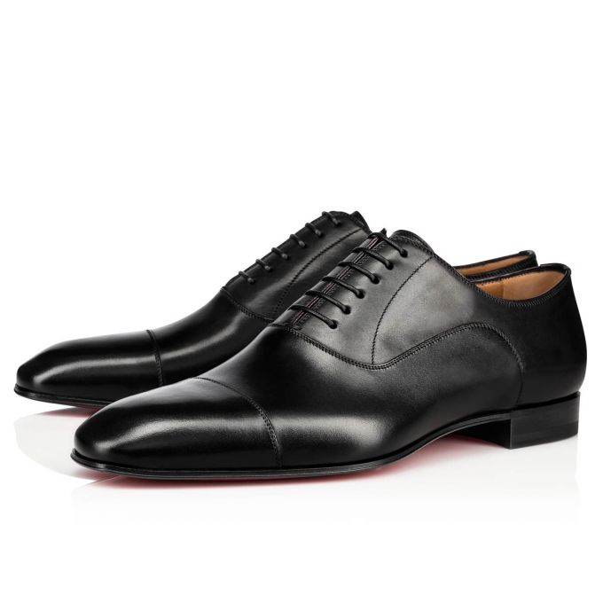 Christian Louboutin Greggo 000 Calf Oxford Oxford Ayakkabı Erkek Siyah | Türkiye UC9-78137S4