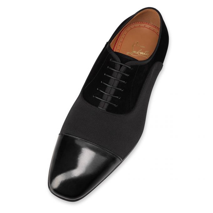 Christian Louboutin Greggo Calf Oxford Oxford Ayakkabı Erkek Siyah | Türkiye OR6-22772Z2