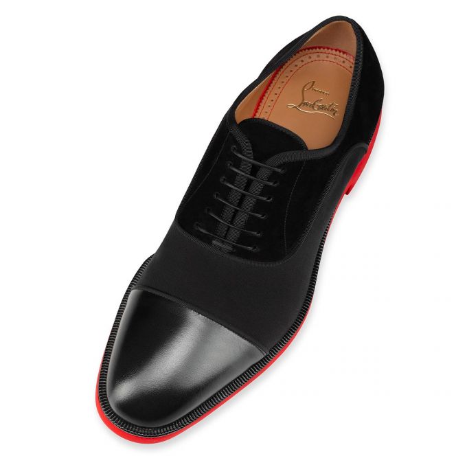 Christian Louboutin Greggo Rxl Calf Oxford Oxford Ayakkabı Erkek Siyah | Türkiye FV9-92509J6