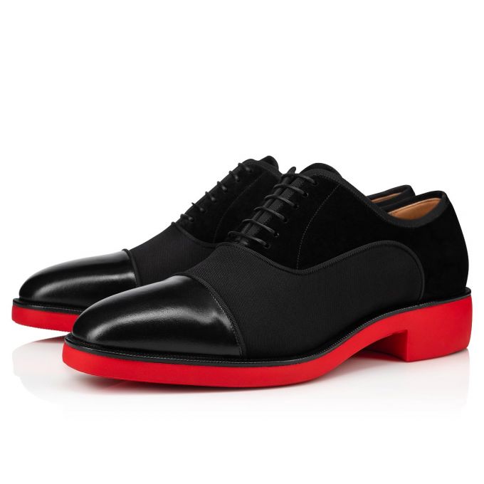 Christian Louboutin Greggo Rxl Calf Oxford Oxford Ayakkabı Erkek Siyah | Türkiye FV9-92509J6