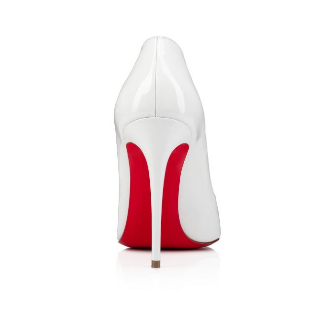 Christian Louboutin Hot Chick 100 100 Patent Pumps Stiletto Kadın Beyaz | Türkiye QJ5-85998S4