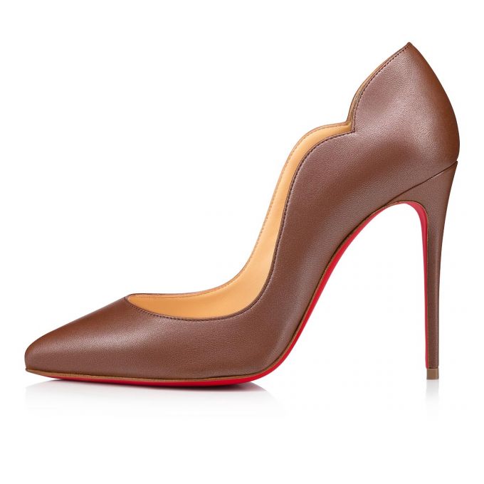 Christian Louboutin Hot Chick 100 Nappa Pumps Stiletto Kadın Kahverengi | Türkiye KJ3-88148P8