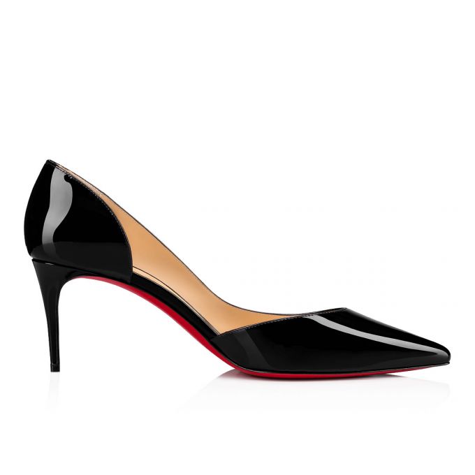 Christian Louboutin Iriza 070 70 Patent Pumps Stiletto Kadın Siyah | Türkiye IK7-40134K5