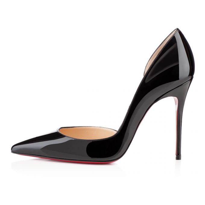 Christian Louboutin Iriza 100 100 Patent Pumps Stiletto Kadın Siyah | Türkiye QX5-89938I4