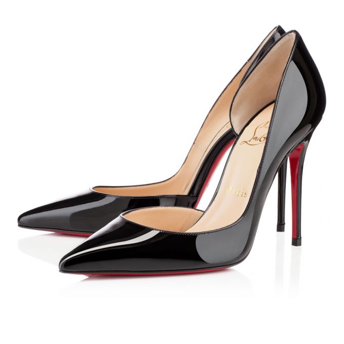 Christian Louboutin Iriza 100 100 Patent Pumps Stiletto Kadın Siyah | Türkiye QX5-89938I4