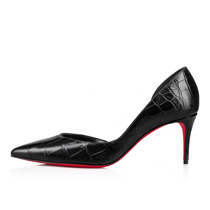 Christian Louboutin Iriza 70 Calf Pumps Stiletto Kadın Siyah | Türkiye SO6-72037C6