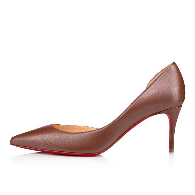 Christian Louboutin Iriza 70 Nappa Pumps Stiletto Kadın Kahverengi | Türkiye GI9-12601R1