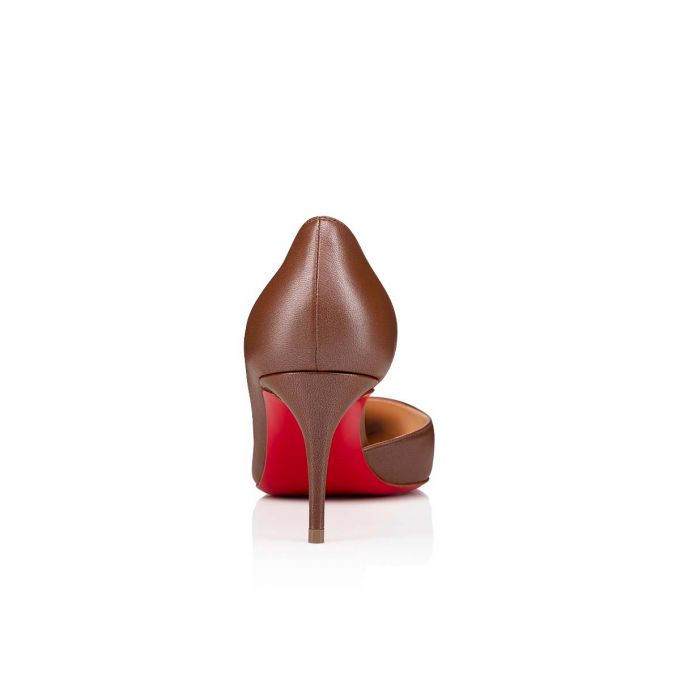 Christian Louboutin Iriza 70 Nappa Pumps Stiletto Kadın Kahverengi | Türkiye GI9-12601R1