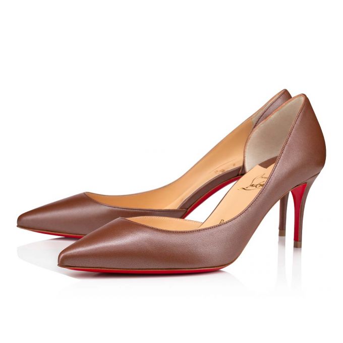 Christian Louboutin Iriza 70 Nappa Pumps Stiletto Kadın Kahverengi | Türkiye GI9-12601R1