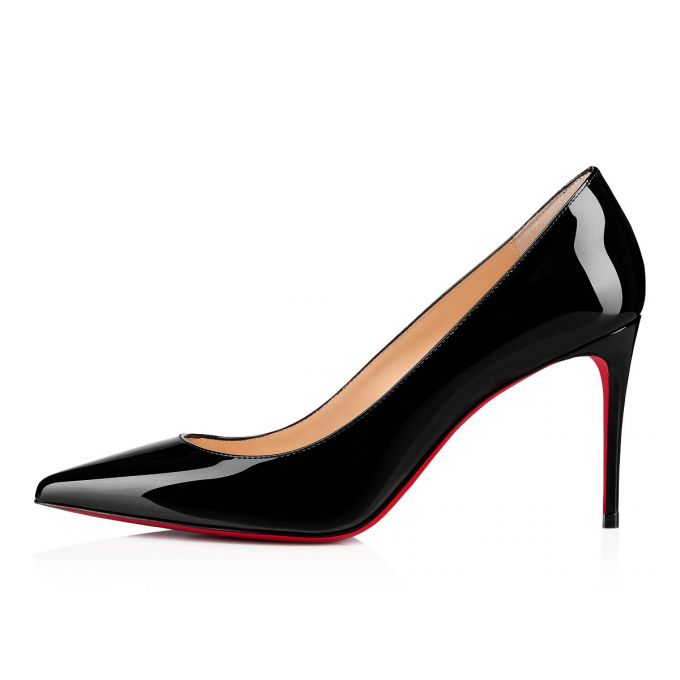 Christian Louboutin Kate 085 85 Patent Pumps Stiletto Kadın Siyah | Türkiye RR1-74587O7